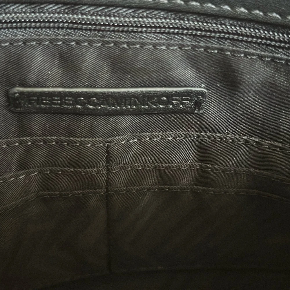 Rebecca Minkoff Black Leather Clutch
